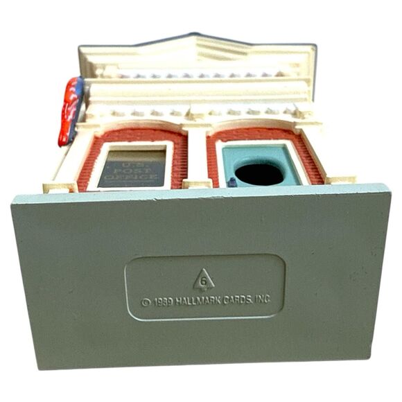 1989 Hallmark Nostalgic U.S. Post Office Ornament Vintage Christmas MIB - Picture 7 of 8